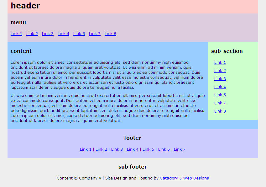 Two Column Right Menu